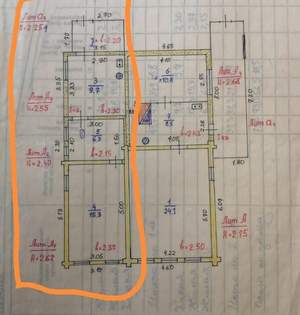 Дом 33м², 1-этажный, участок 3 сот.