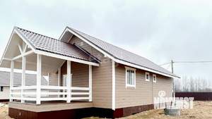 Дом 140м², 1-этажный, участок 8 сот.