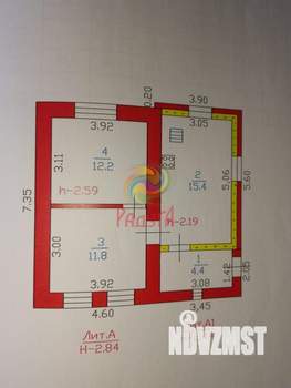 Дом 40м², 1-этажный, участок 6 сот.  