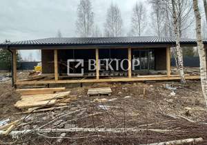 Дом 106м², 1-этажный, участок 6 сот.  