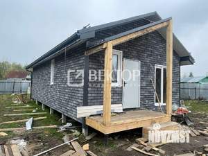 Дом 54м², 1-этажный, участок 10 сот.  