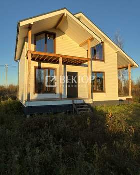 Дом 80м², 2-этажный, участок 10 сот.  