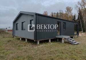 Дом 90м&sup2;, 1-этажный, участок 8 сот.  