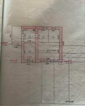 Дом 60м², 2-этажный, участок 6 сот.  