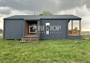 Дом 87м², 1-этажный, участок 9 сот.  