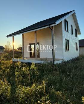 Дом 80м², 2-этажный, участок 10 сот.  