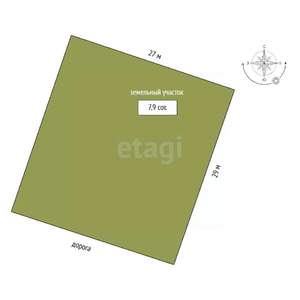 Дом 140м&sup2;, 1-этажный, участок 8 сот.  