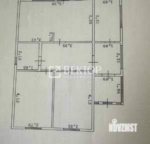 Дом 60м², 1-этажный, участок 11 сот.  