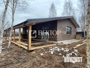 Дом 106м², 1-этажный, участок 6 сот.  