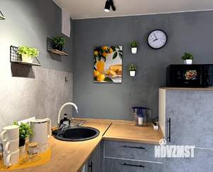 1-к квартира, посуточно, 28м2, 1/1 этаж