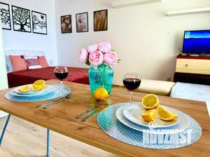 Студия квартира, посуточно, 33м2, 6/14 этаж