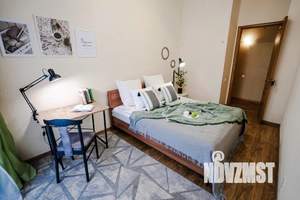 2-к квартира, посуточно, 58м2, 1/1 этаж