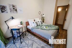2-к квартира, посуточно, 58м2, 1/1 этаж