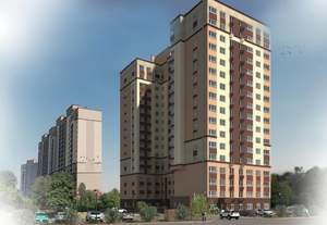 1-к квартира, на длительный срок, 41м2, 7/18 этаж