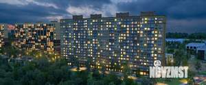 1-к квартира, строящийся дом, 37м2, 3/17 этаж