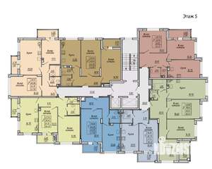 2-к квартира, вторичка, 64м2, 5/11 этаж