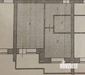 1-к квартира, вторичка, 52м2, 4/10 этаж
