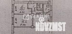3-к квартира, вторичка, 60м2, 1/4 этаж