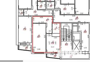 1-к квартира, вторичка, 45м2, 9/9 этаж