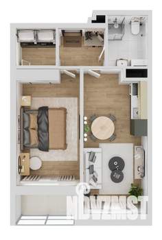 1-к квартира, вторичка, 47м2, 14/14 этаж