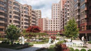 1-к квартира, строящийся дом, 29м2, 5/14 этаж