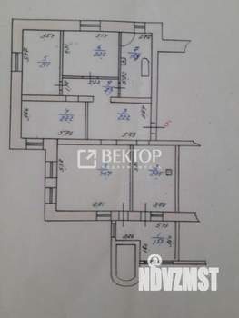 4-к квартира, вторичка, 191м2, 2/4 этаж