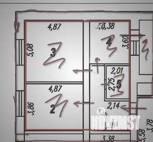 2-к квартира, вторичка, 79м2, 5/14 этаж