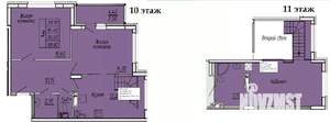 2-к квартира, вторичка, 89м2, 10/11 этаж