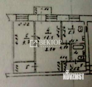 2-к квартира, вторичка, 42м2, 3/5 этаж