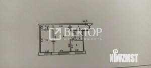 2-к квартира, вторичка, 46м2, 1/5 этаж