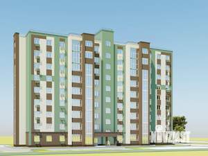 3-к квартира, строящийся дом, 76м2, 6/10 этаж