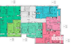 2-к квартира, вторичка, 63м2, 9/9 этаж