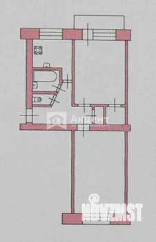 2-к квартира, вторичка, 47м2, 5/5 этаж