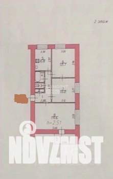 3-к квартира, вторичка, 58м2, 2/9 этаж