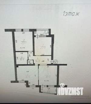 3-к квартира, вторичка, 156м2, 1/6 этаж