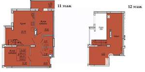 2-к квартира, вторичка, 110м2, 11/11 этаж