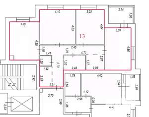 3-к квартира, вторичка, 85м2, 3/10 этаж