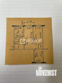 3-к квартира, вторичка, 60м2, 5/5 этаж