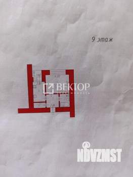 1-к квартира, вторичка, 29м2, 9/10 этаж
