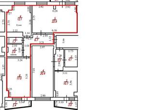 2-к квартира, вторичка, 64м2, 8/9 этаж