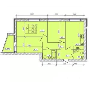Фото квартиры на продажу (3)