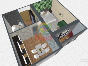 1-к квартира, вторичка, 43м2, 11/15 этаж