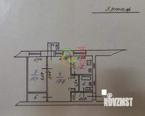 2-к квартира, вторичка, 42м2, 3/5 этаж