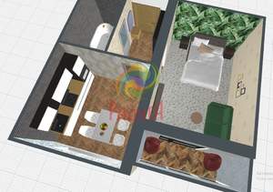 1-к квартира, вторичка, 43м2, 11/15 этаж