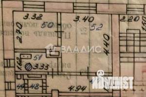 2-к квартира, вторичка, 37м2, 2/2 этаж