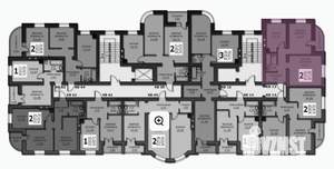 2-к квартира, вторичка, 57м2, 5/10 этаж