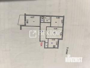 3-к квартира, вторичка, 65м2, 5/9 этаж