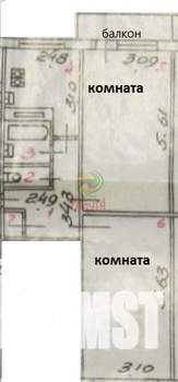 2-к квартира, вторичка, 50м2, 2/5 этаж