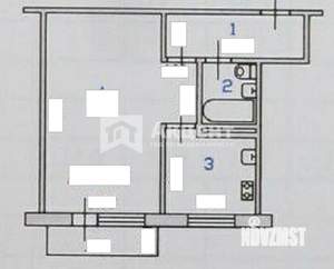 1-к квартира, вторичка, 32м2, 2/5 этаж