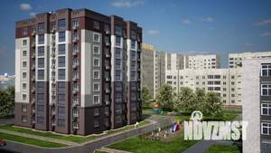 2-к квартира, строящийся дом, 70м2, 8/9 этаж